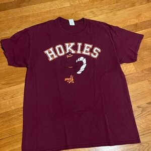 Virginia Tech Maroon Hokies Short Sleeve Tee